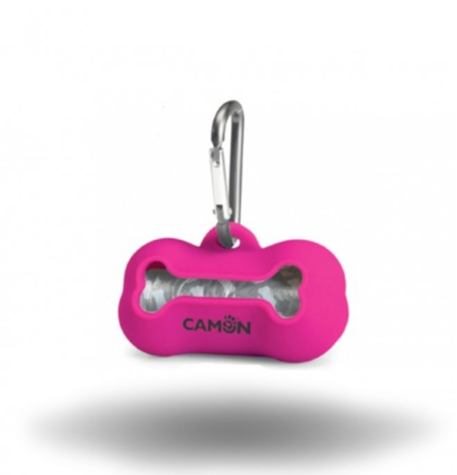 Camon Bags Dispencer Sacchetti Igienici in Silicone Fucsia Camon Bags Dispencer Sacchetti Igienici in Silicone Fucsia